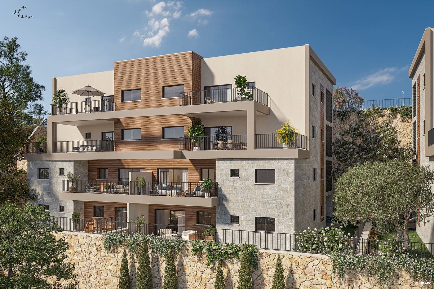 כפר תפוח, הדמיה 1